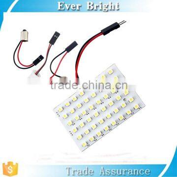 Trade show promotional products 3M sticker 48SMD car led bulbs Dome/Interior/Room reading lights auto led