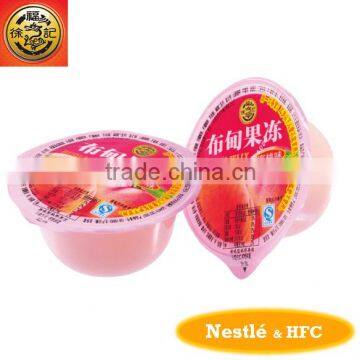 HFC 4573 bulk jelly/pudding with peach flavour