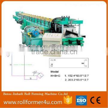 Hot Sale Cold Steel Strip Profile C Z Shape Steel Purlin Roll Forming Machine With High Quality