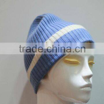 knitted pure cashmere hat