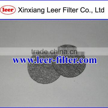 FeCrAl Sintered Metal Fiber Felt Filter Disc