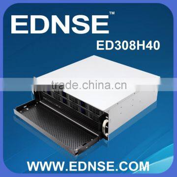 Made in China Popular ED308H40 Short Depth 3U 8 Bay Rack Server Case