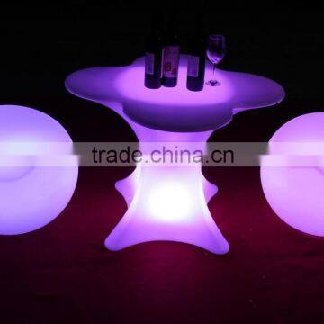 rechargeable led light plastic chair furniture, led sofa chair