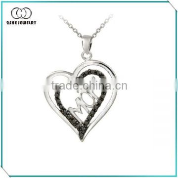 Gorgeous 925 silver mother's jewelry pendant