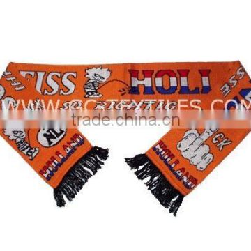 Satin Football Fan Scarf