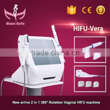 Anti-aging Vaginal HIFU Machine!!! Female Deep Wrinkle Removal Private Parts Care/Facial HIFU Machine 4MHZ