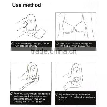 Electric Breast Enhancer Massager With CE