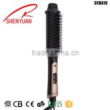 SYB419 Shenyuan Fast Heating and cheap shinon hair straightener with comb