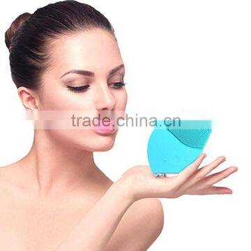 Sonic Facial Cleansing System Silicone Cleanser and Exfoliating Face Brush Massager photo-2