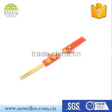 OEM Newell chopsticks with custom logo in bundle