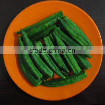 Okra Snack Tempura Okra VF Dried Vegetable Snacks