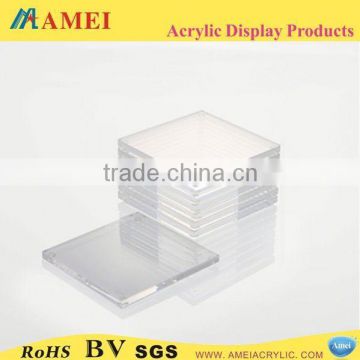 Different Style customized plastic acrylic coaster