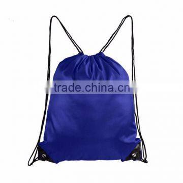 Promotional 100% polyester drawstring tote shoe bag