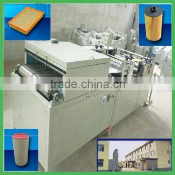 Automatic Cylindrical Air Filter Pleating Machine and Gluing Loading Machine photo-4