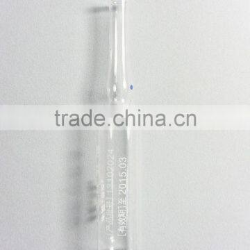 Glass ampules for injection10ml clear white printed glass ampoules