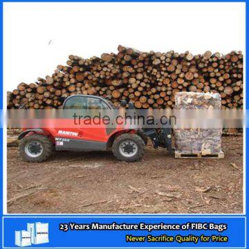 Bulk Firewood Bag With 2 Sides Mesh and 2 Sides Ventilated Fabric, Capacity 1 Ton photo-2