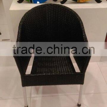 Vietnamese PP plastic rattan chair wholesaler/Outdoor plastic rattan chair/plastic cafe chair