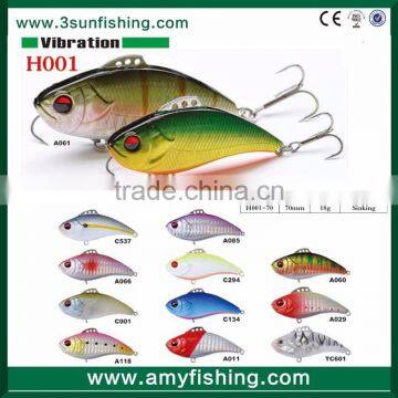 12cm, 40g, 50g sinking vib fishing lure