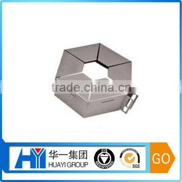 OEM High Precision Fabrication Round Stamping Galvanized Steel Mounting Plate for Pipes photo-3
