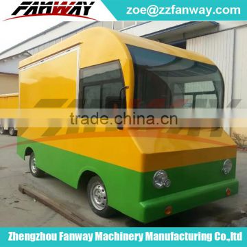 Fast Food Trailer/ Modern Design Towable Mobile Pizza Food Cart for Sale