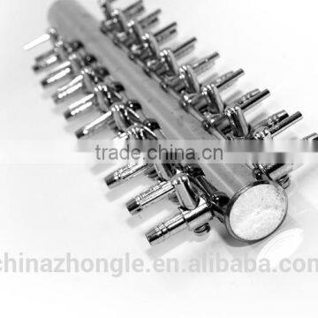 19 mm Inlet 4 mm Outlet One Way in 18 Way Out Metal Air Control Valve photo-4