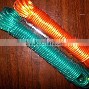 PVC Plastic Rope with Wire