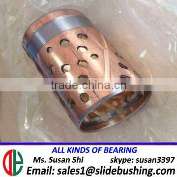 CuSn6Zn6Pb3 663 copper steel wrapped bearing BPW bush 46*42*72.6 OE size 46*42*72.5 copper-steel bpw bushing