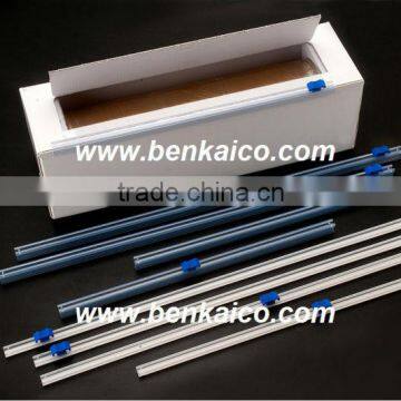 Cling film slide cutter