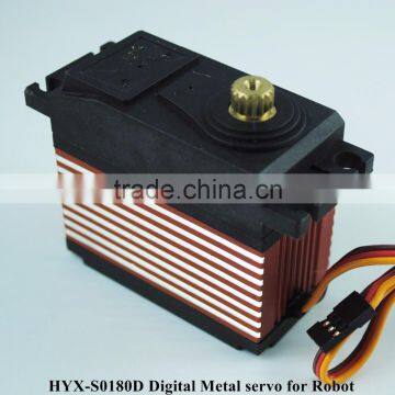 Standard high quality high precision metal gears digital robot servo with water-proof