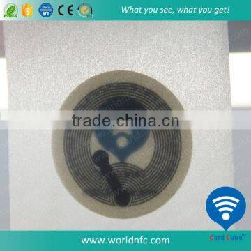 Round Adhensive NTAG215 NFC Tag QR Code Sticker photo-3