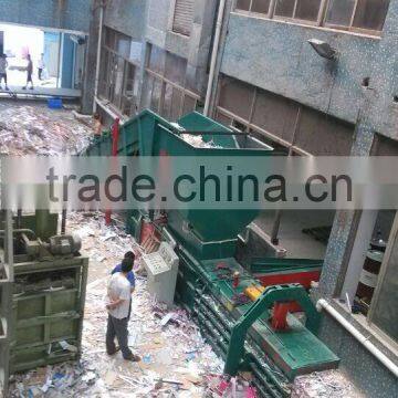 Horizontal Cardboard Baler/Totally Automatic Plastic Bottle Baler photo-6