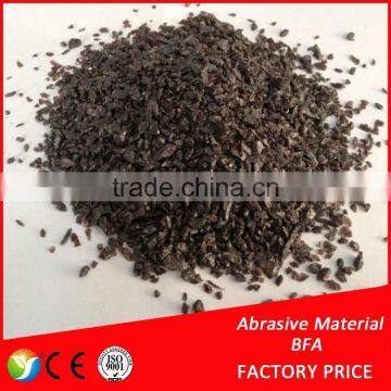 Emery Paper Raw Material Brown / Black Fused Alumina Sand and Powder photo-3