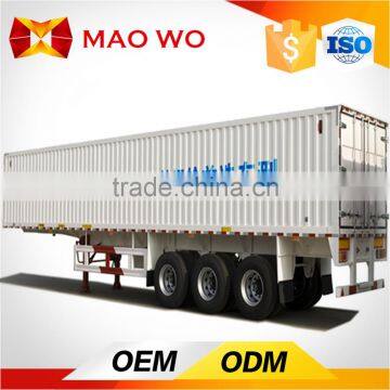 China Best-selling 3 Axles Small Box Trailers for Sale
