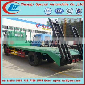 China excavator transportation truck,excavator chassis truck ,Excavator\Flatbed Truck