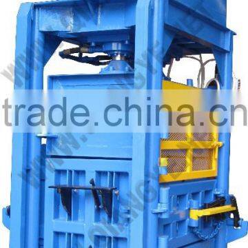 hydraulic vertical baling machine