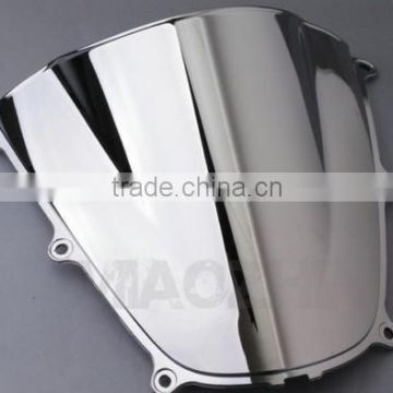 Chrome Windscreen Windshield Screen Protector For Honda CBR600RR CBR 600RR 05 06