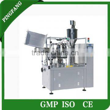 RGF-100YC High quality Aluminum Cosmetic Tube Filling Sealing Machine