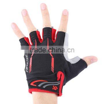 Cool Change Shock-absorbing Foam Pad Half Finger Gloves Sports Socks For Cycling Climbing Outdoor Sports photo-3