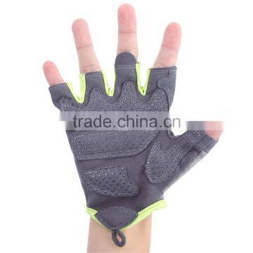 BOER Paired Fitness Sport Gym Exercise Weightlifting Women Half Finger Gloves Magic Tape Non-slip Sports Gloves photo-4