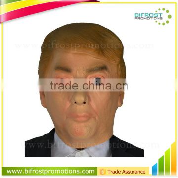 Hot Sale Realistic Human Latex Donald Trump Face Mask