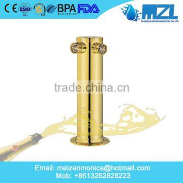 US Style Big Discount Two Taps Column Beer Tower photo-2