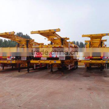 2016 ISO 20ft Container Skeleton Frame Semi Trailer With Hydraulic Lifting System photo-6