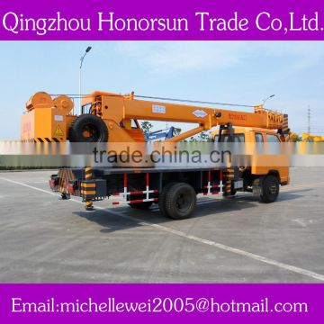 China Construction Machinery HONORSUN 8 Ton Truck Crane