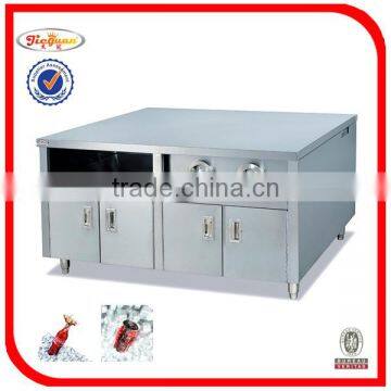 Stainless Steel Kitchen Work Table With Cup Dispenser photo-6