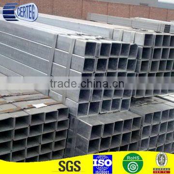 40x40mm 10#/45# galvanized Square Pipe