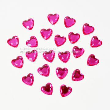 Heart Shape Rhinestone Sticker