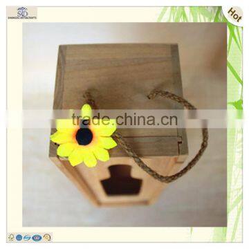 Details Carved Cutting Board Fixing Wooden Wine Box photo-2
