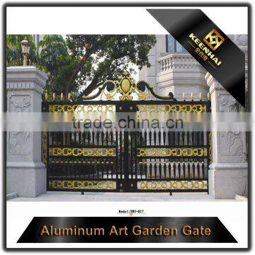 Customized Powder Coated Cast Aluminum Garden Gate