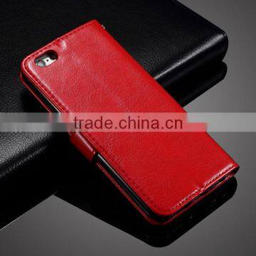 Wholesale Leather Wallet Design Cell Phone Case for Iphone 6 6s With Card Slot photo-2
