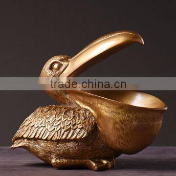 Funny Pelican Resin Decorative Storage Boxes photo-3